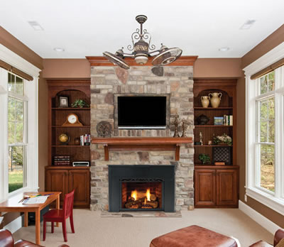Fireplace_Pictures/Gas Fireplace in Westminster, Co